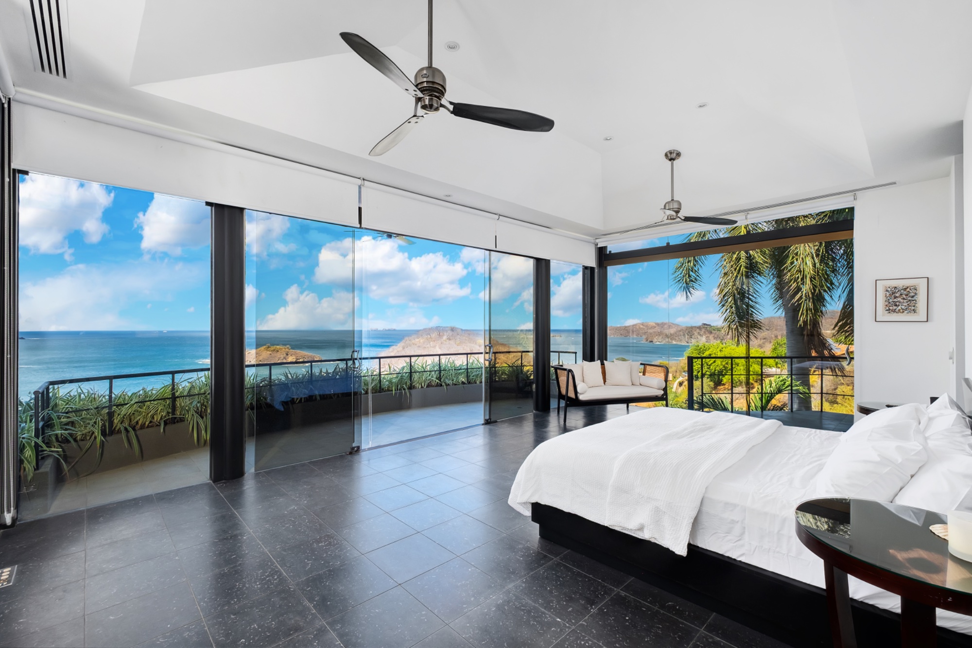 Ocean-view master suite